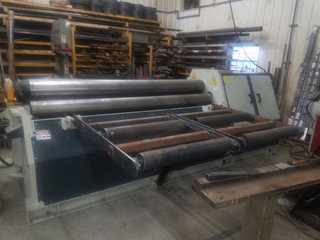 8' x 3/8" SAHINLER ... DOUBLE PINCH PLATE ROLL